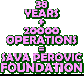 Sava Perovic Foundation: based on 20000 surgeries over 38 years